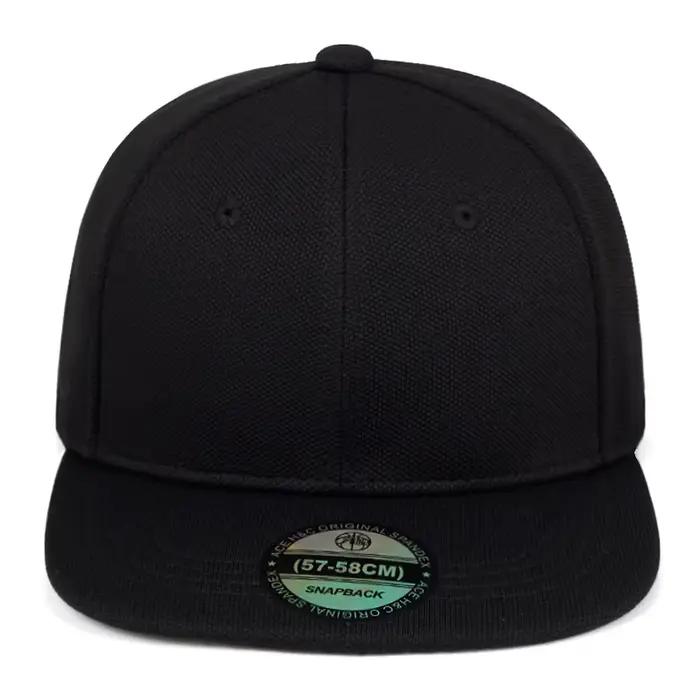 Casquette hip hop ajustée en coton et polyester solide pour homme protection solaire plage et mode quatre saisons