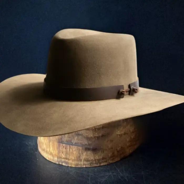 Nouveau chapeau Panama en mélange de laine pour homme