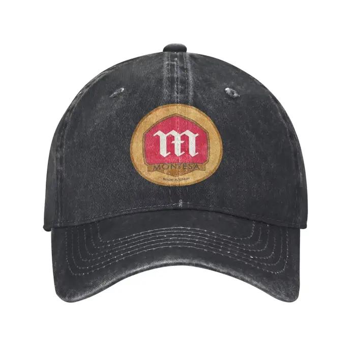 Montesa Knights Moto Sun Casquette de baseball fabriquée en Espagne Mode Unisexe Hommes Lavés Hip Hop Chapeaux En Gros Imprimer Sports de Plein Air Casquettes