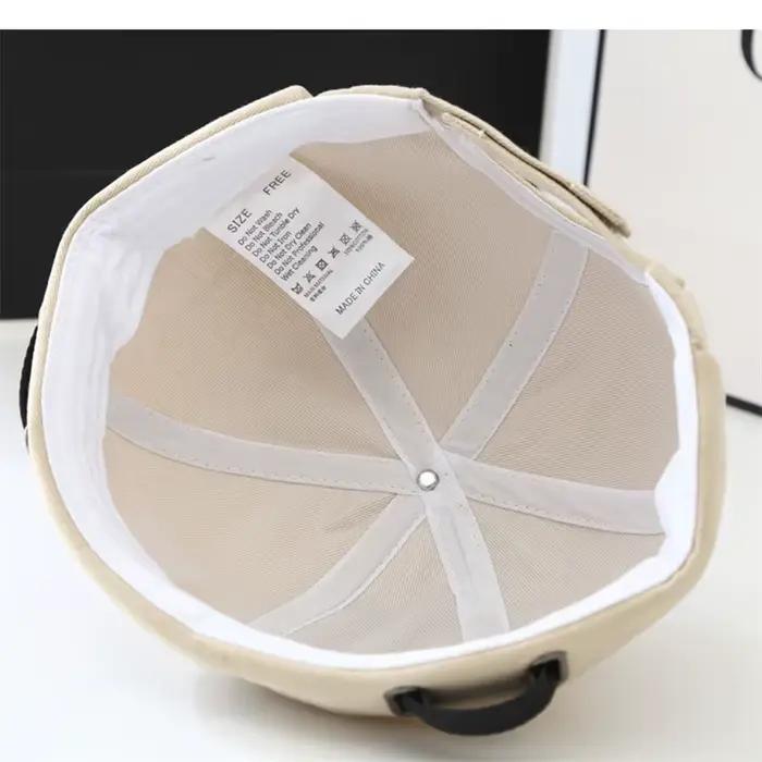 Casquette docker vintage unisexe