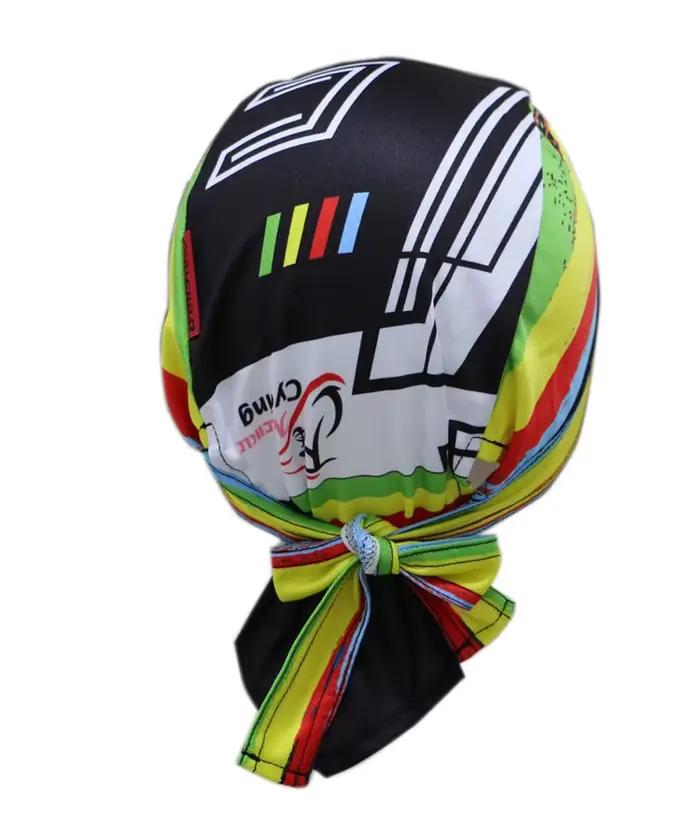 Casquette de cyclisme Pirate Bandana tricotée en polyester multicolore pour femmes, résistante à l'eau et anti-UV, idéale pour le vélo et les randonnées