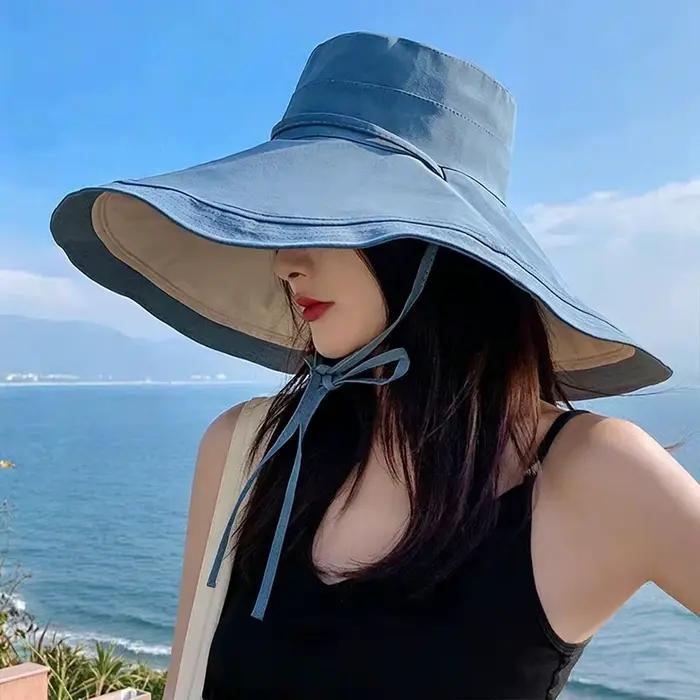 Chapeau de pêcheur pliable tendance