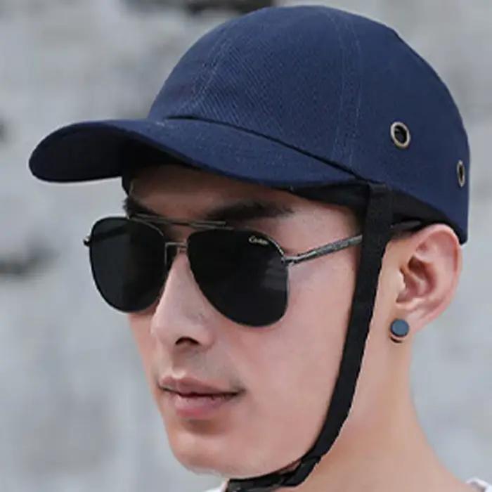 Chapeau de vélo respirant homme casquette de sécurité de style baseball cyclisme route four seasons