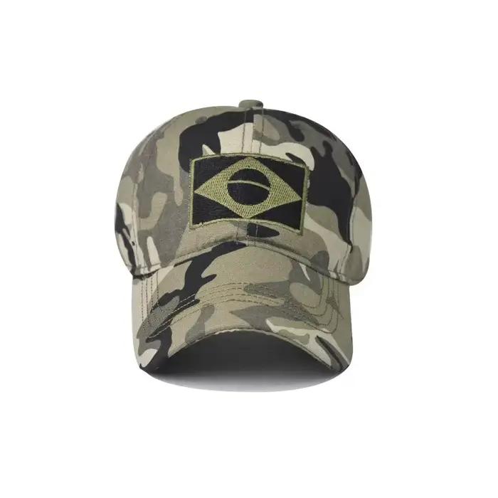 Casquette de baseball brodée CamSolomon Army pour hommes