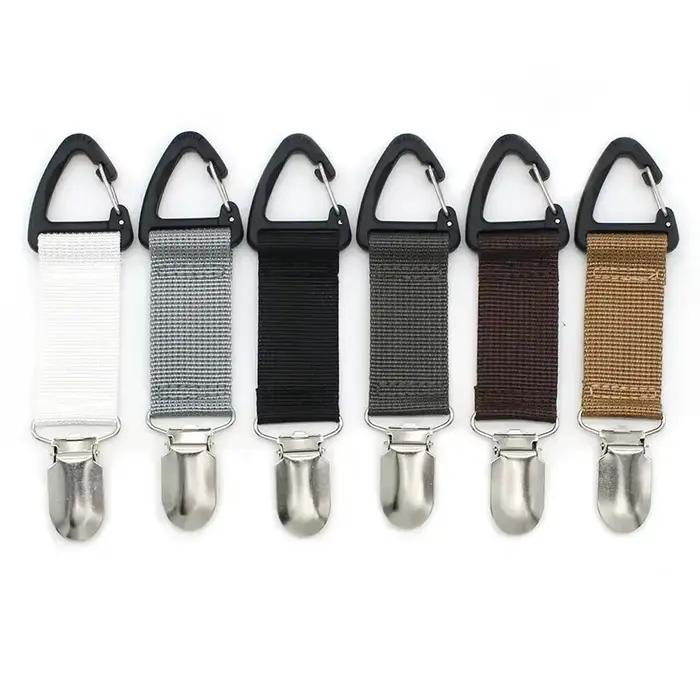 Clip de sac portable pour chapeau de paille de voyage en plein air