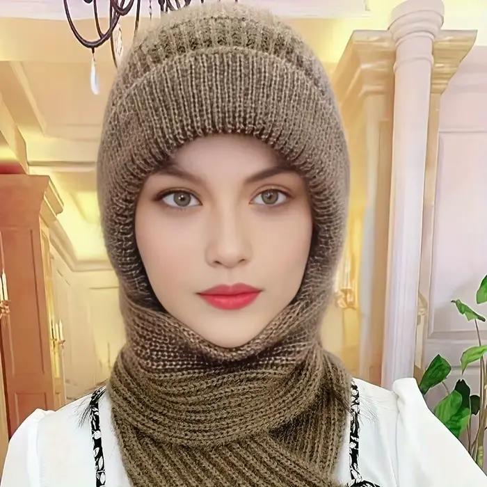 Chapeau chaud en tricot pour femmes
