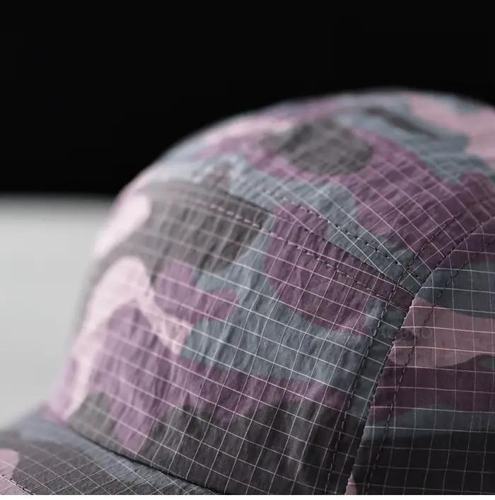 Casquette de Baseball Camouflage à 5 panneaux pour hommes et femmes