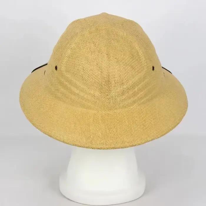 Chapeau de soleil unisexe en paille pour homme et femme, chapeau de voyage multifonction sport, style élégant, protection solaire, plage, randonnée, safari, vacances