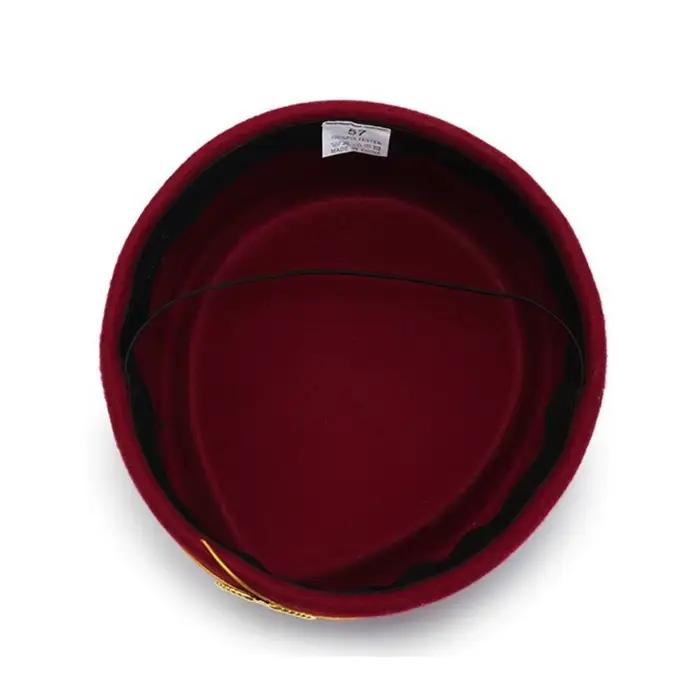 Chapeau d'hôtesse de l'air, chapeau de stewardesse, béret, casquette d'uniforme formelle pour femme, accessoire, chapeaux de fête, accessoires de costume