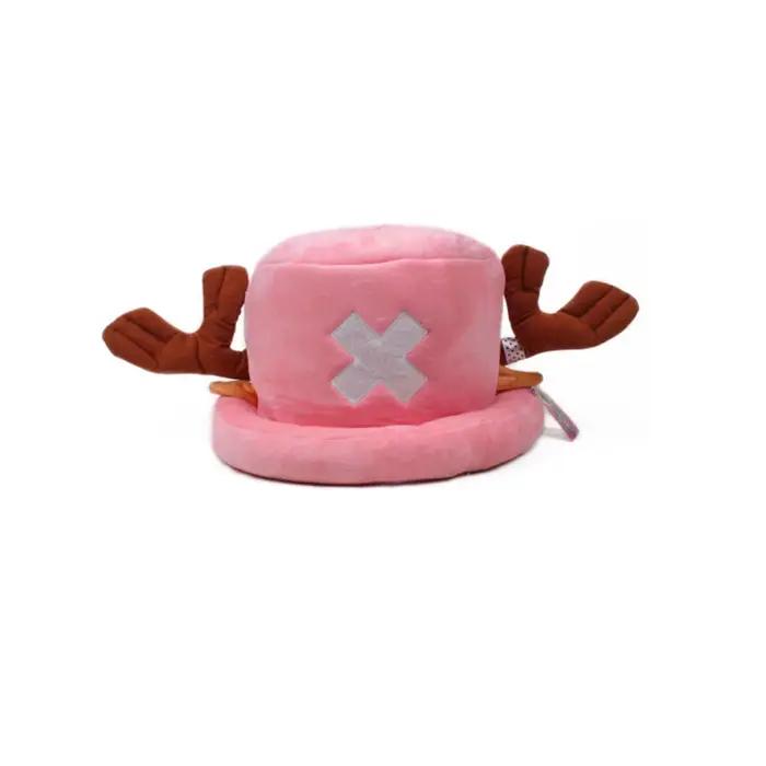 Kawaii Chopper chapeaux une pièce Anime en peluche chapeau chaud hiver casquette Cosplay accessoires pour femme homme
