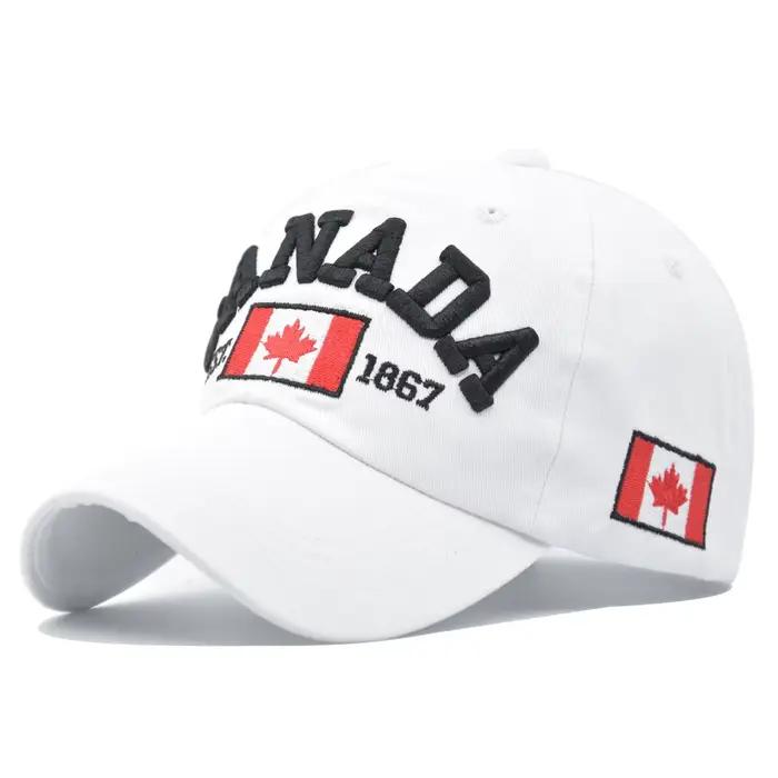 Casquette de baseball en coton et polyester avec lettres, protection solaire, réglable, pour hommes, style sport, printemps et été