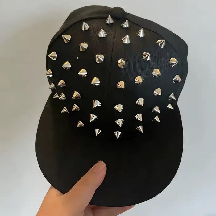 Casquette de Baseball à rivets Rock pour femmes et hommes