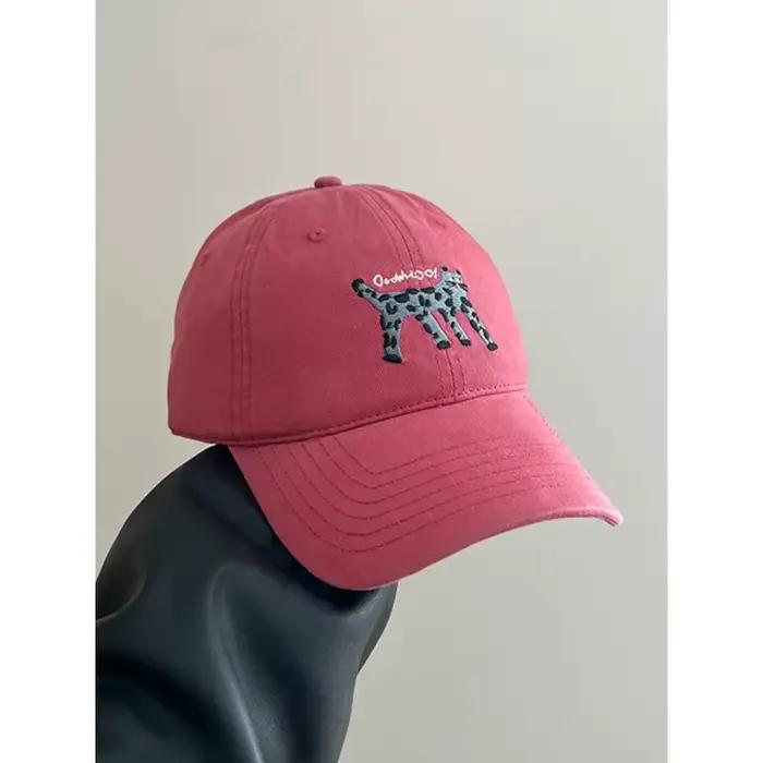 Casquette de baseball MYZOPER brodée chat rose protection solaire réglable pour adultes styles décontractés et occasions spéciales