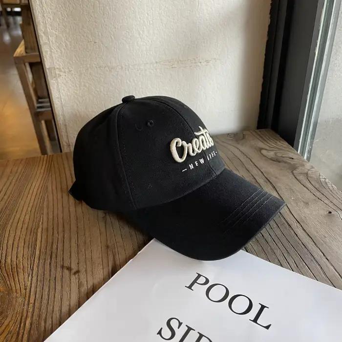 Nouveau chapeau de baseball rigide pour grandes têtes femmes avec langue de canard couleurs variées ajustement parfait occasions estivales et hivernales