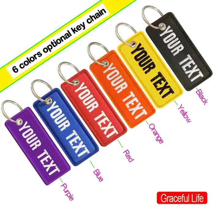 Écussons de broderie personnalisés avec nom personnalisé