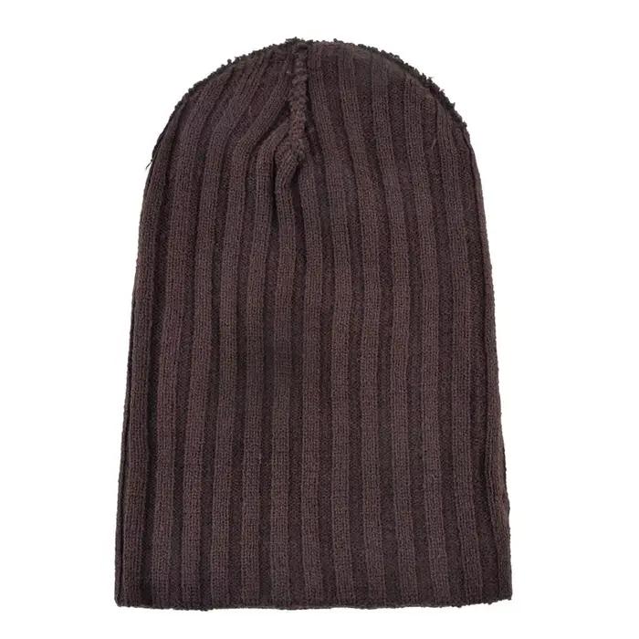 Bonnets tricotés ours brodés pour hommes et femmes