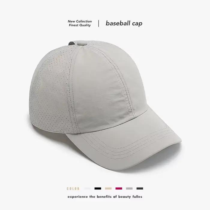 Casquette de baseball légère et souple pour femme