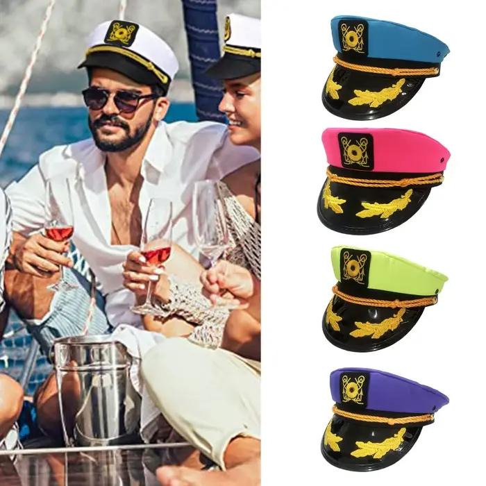Chapeau militaire brodé à la mode