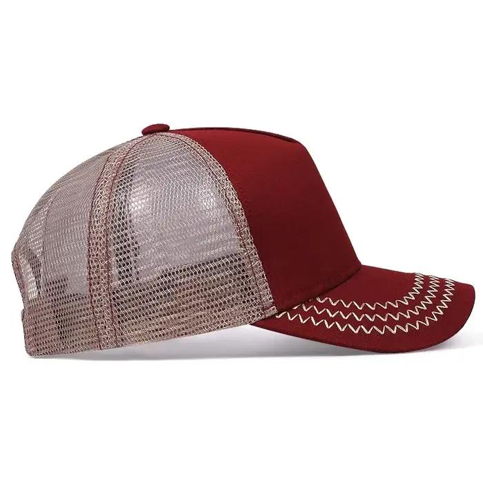 Casquette de camionneur personnalisée avec Logo en coton et maille