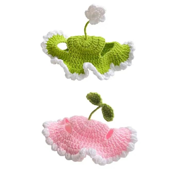 Chapeau en tricot confortable pour chat