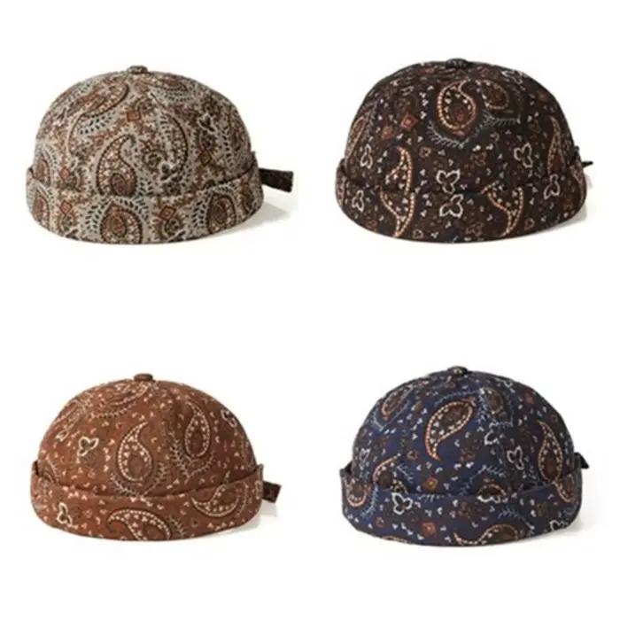 Chapeau sans bords en coton de Style bohème