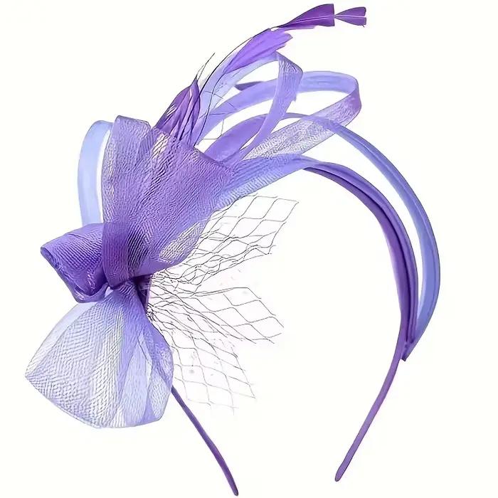 Chapeaux Derby en plumes - 2026 Victoria Fascinators Tenue Chapeaux