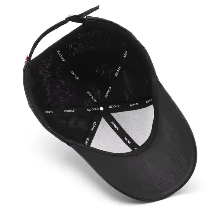 Casquette de baseball réglable unisexe en polyester avec protection solaire pour homme et femme, casquette décontractée pour toutes les saisons et occasions