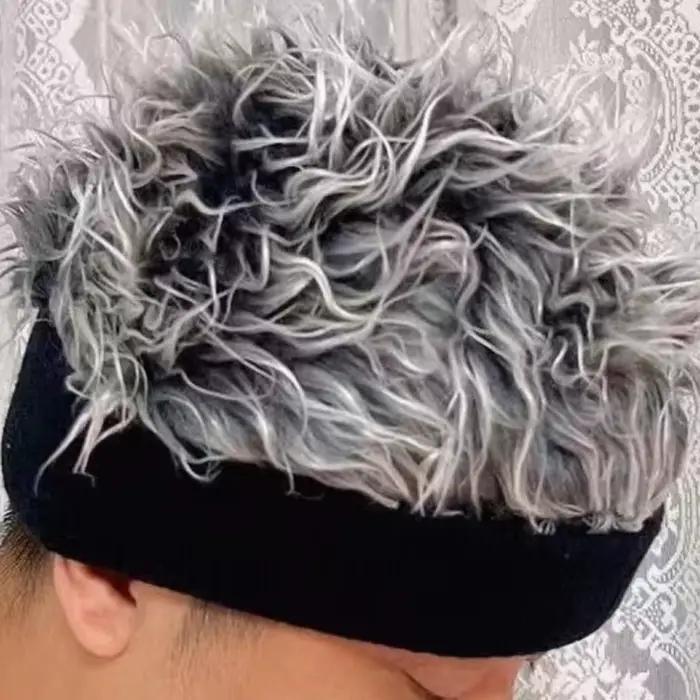 Casquette de perruque pour homme