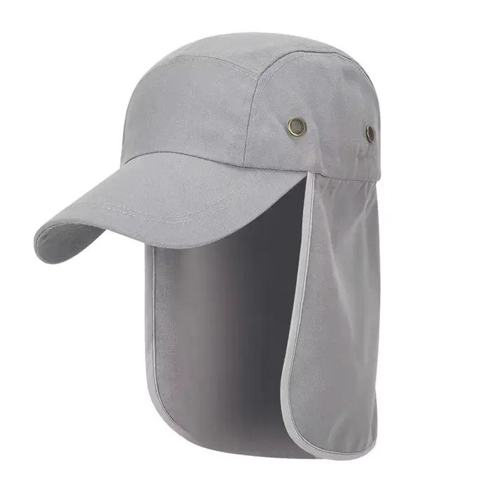 Chapeau de randonnée voyage pêche protection solaire cou multifonction printemps été extérieur adulte nylon