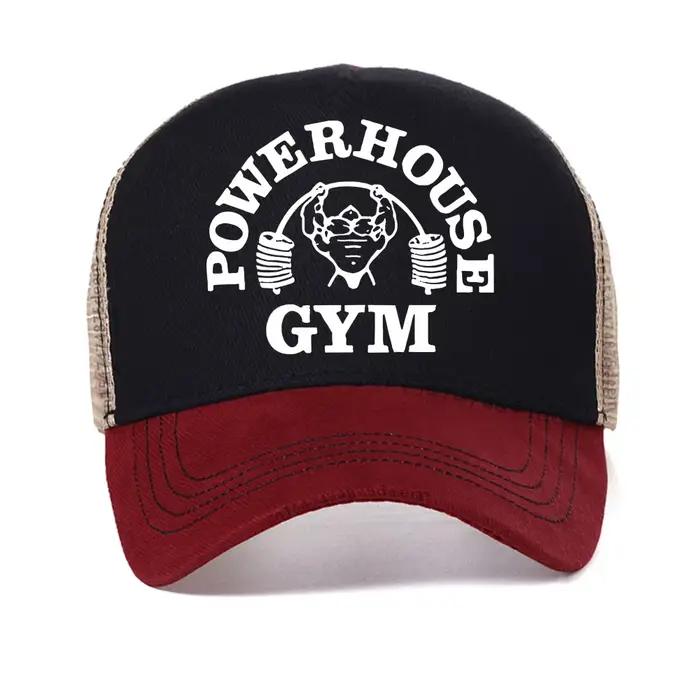 Casquette de baseball graphique Powerhouse Gym pour hommes et femmes