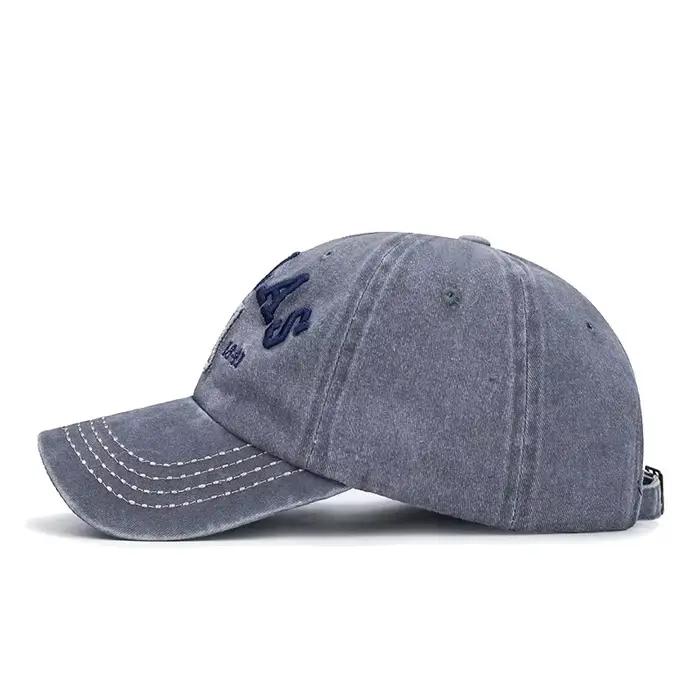 4 couleurs unisexe DALLAS 3D casquette de Baseball brodée casquettes Snapback chapeaux de soleil