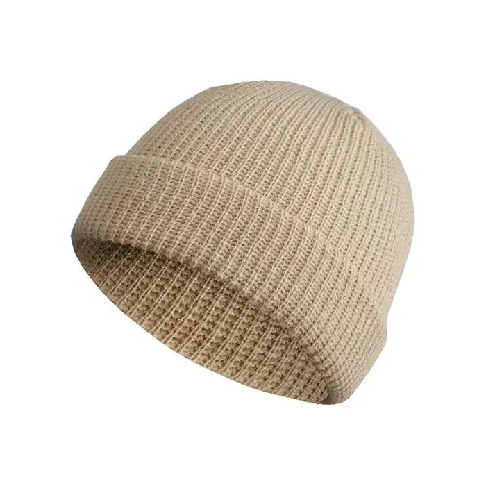 Mode Hip Hop Beanie tricoté chapeau hommes Skullcap femmes hiver chaud sans bords Baggy Melon casquette manchette Docker pêcheur bonnets chapeaux