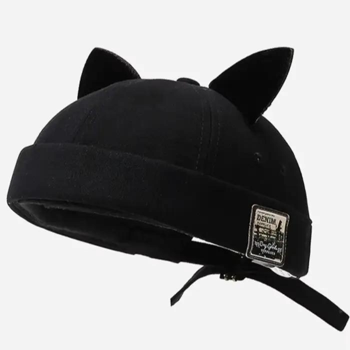 Chapeau Docker sans bord pour femme