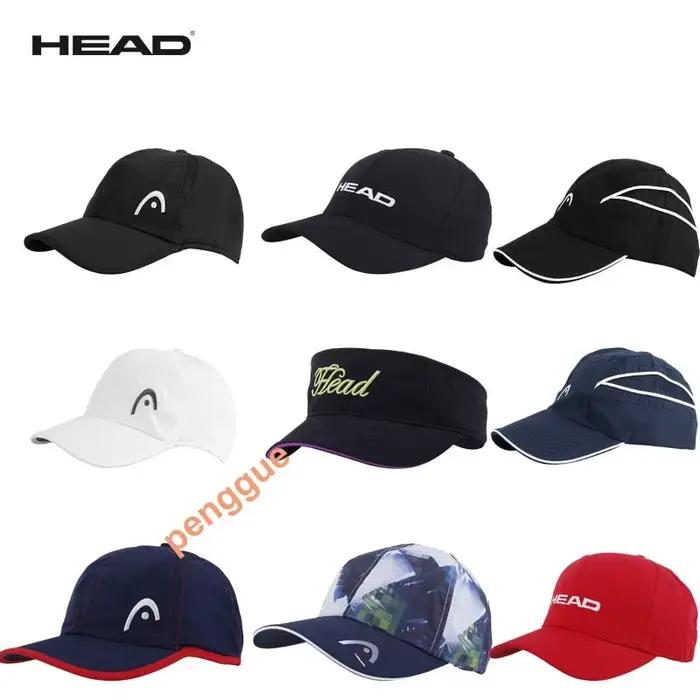 Casquette de Tennis HEAD Visière Solaire Polyester Pour Hommes Femmes Occasions Sportives Casual