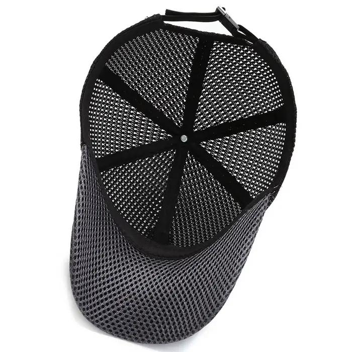Casquettes de baseball en maille pour hommes et femmes