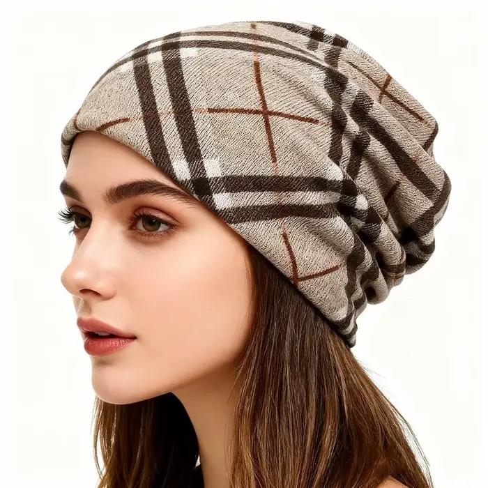Bonnet pull à couleurs contrastées