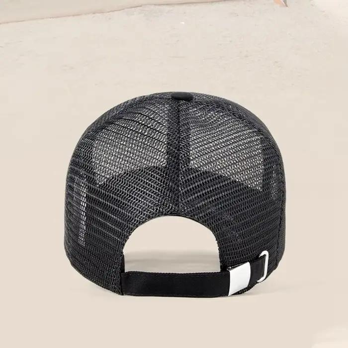 Casquette de baseball en maille à séchage rapide pour homme