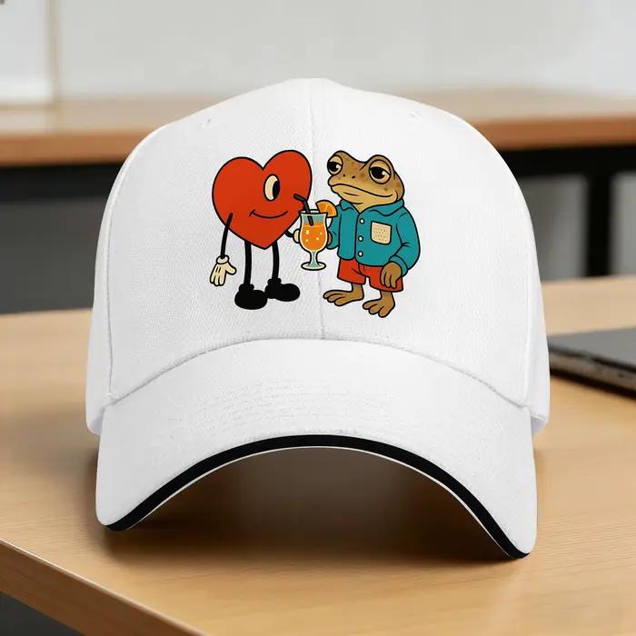 Casquette de baseball décontractée Bad Bunny Dtmf