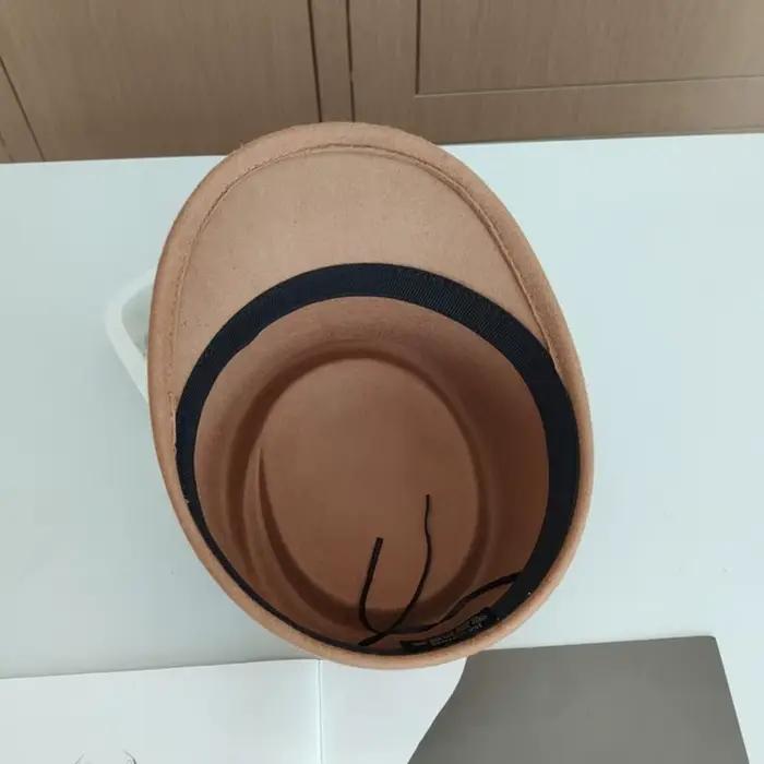 Chapeau haut de forme tendance 100 % laine pour femme