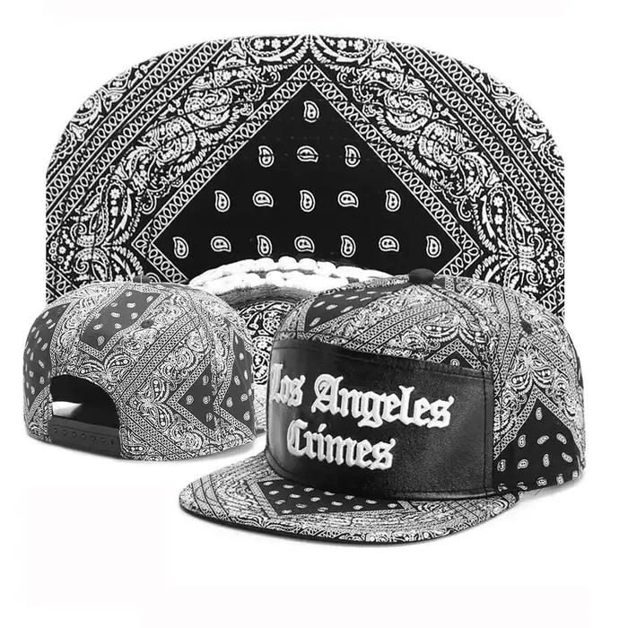 Casquette Snapback de Mode Unisexe Décontractée Casquettes Hip Hop Anticorps UV Extérieure Lettres Couleurs Multisaisons