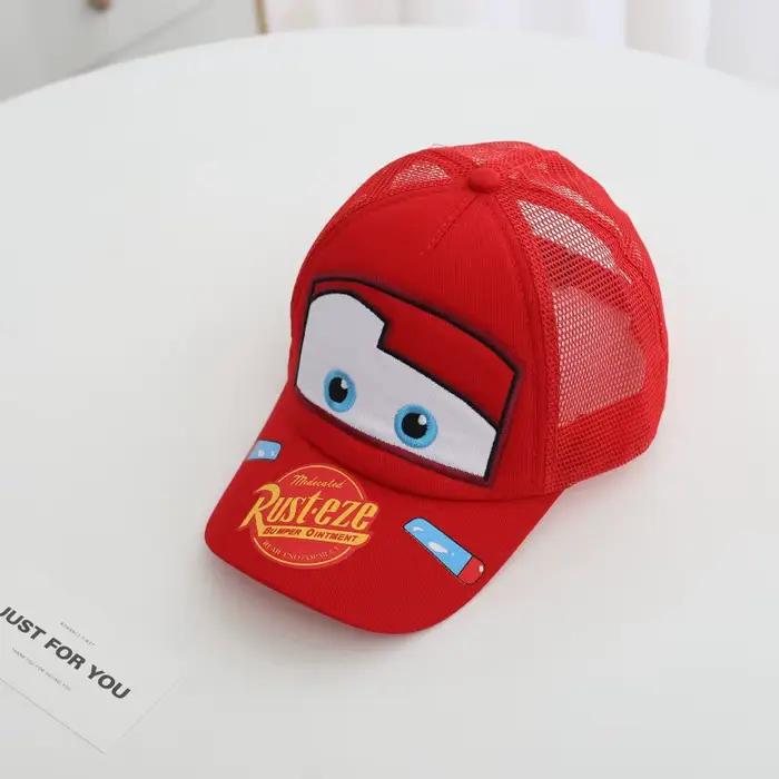 Casquette de baseball Lightning McQueen haute qualité pour hommes femmes et étudiants protection solaire été polyvalent univers radiateur springs