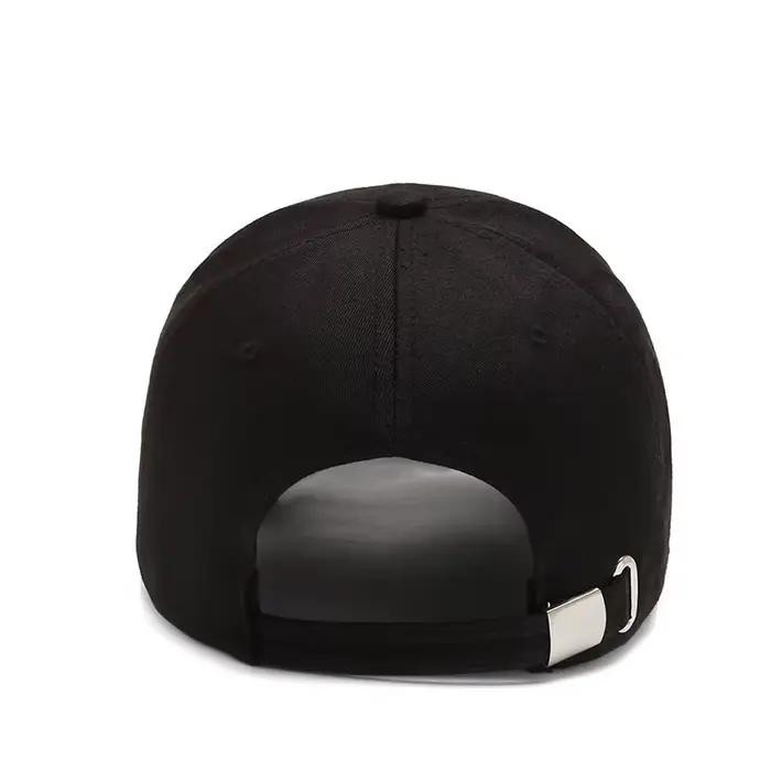 Casquettes Quatre Saisons pour Hommes – Casquette de Baseball Décontractée Noire Tendance Rétro avec Broderie Lettres Brooklyn en Coton Réglable – Chapeau de Soleil Hip Hop