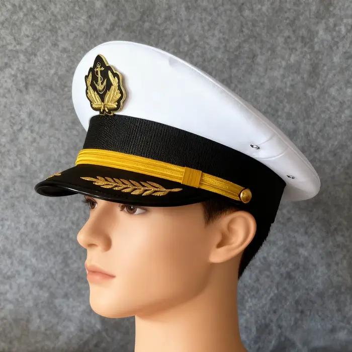 Casquette à visière de marin pour hommes et femmes