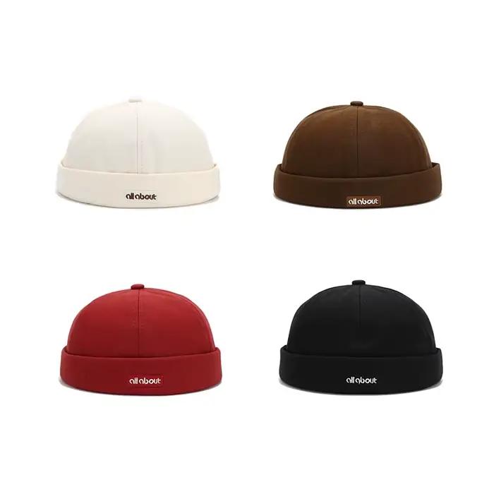 Casquette Docker Bocca brodée lettres style rétro réglable pour hommes et femmes mode streetwear sport décontracté four seasons