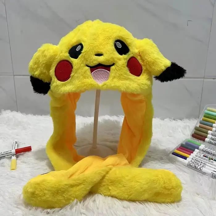 Chapeaux de lapin en peluche pour enfants