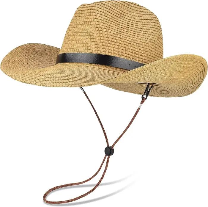 Chapeau de Soleil Pliable en Paille Hommes Femmes Style Sportif Protection Solaire Nouvelle Collection 2024 Plage Activités Extérieures
