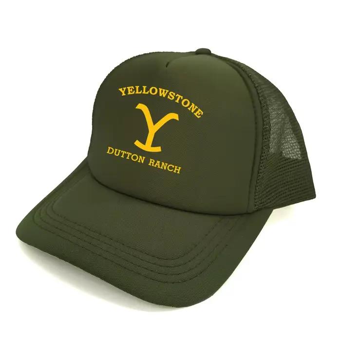 Chapeau drôle Yellowstone Dutton Ranch Casquette de baseball avec ventilation pour homme et femme occasions spéciales variété de couleurs