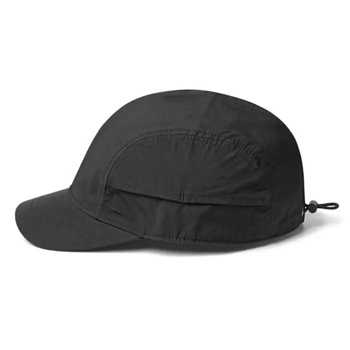Casquette de baseball à bords courts de couleur unie
