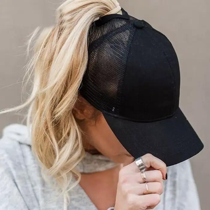 Chapeau de camionneur en maille de Camouflage pour femmes