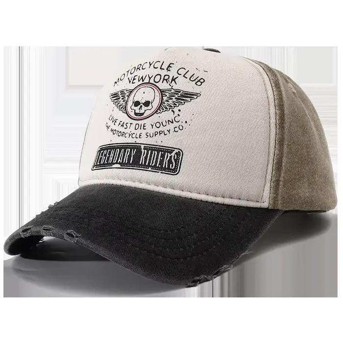 Casquette de moto Punk pour femmes et hommes